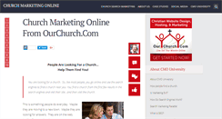 Desktop Screenshot of churchmarketingonline.com